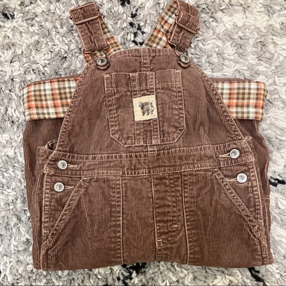 Gymboree Other - Corduroy Baby/Toddler Overalls | Brown, 12-18M
